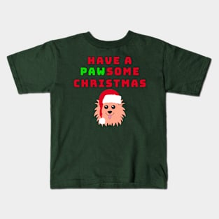 Have a PAWsome Christmas! Kids T-Shirt